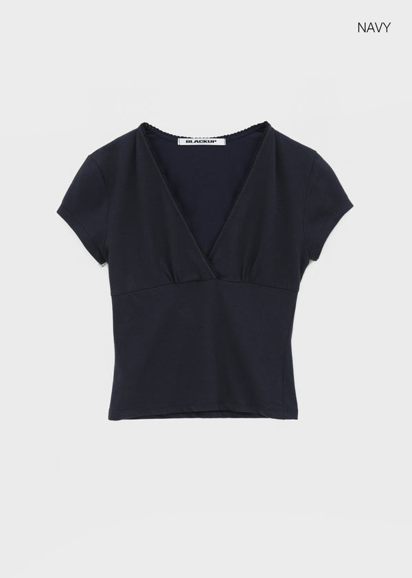 [MADE] Pompo Cooling Lace Wrap Short Sleeve Tee (Set Available)
