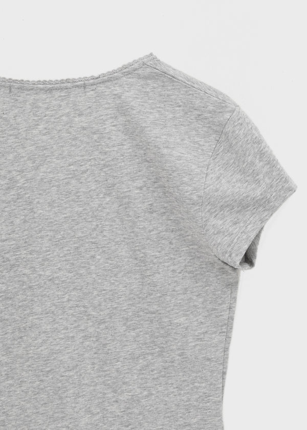 [MADE] Pompo Cooling Lace Wrap Short Sleeve Tee (Set Available)