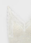 Diet V-neck Lace Sleeveless (Built-in Cap)