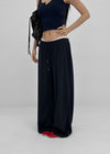 [MADE] Pompo Cooling Wide Elastic Waist Pants (Set Available)