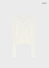 Rix V-neck Ribbed Summer Cardigan