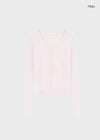 Rix V-neck Ribbed Summer Cardigan