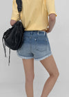 [MADE] Tata Distressed Denim Shorts