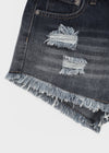 [MADE] Tata Distressed Denim Shorts