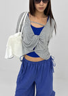 Wanon Twist Tension Long Sleeve Tee