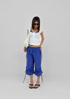 Derio Cropped Capri Pants