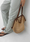 Nuijin Rattan Shoulder Bag