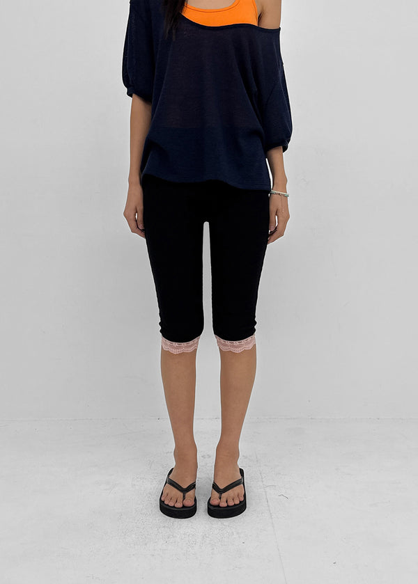 Tempo Lace Capri Leggings