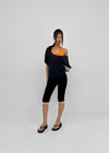 Tempo Lace Capri Leggings