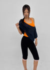 Glam Deep U-neck Summer Knit Short Sleeve Tee