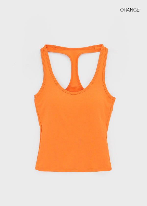 Yenfel Mango U-neck Sleeveless (Built-in Cap)