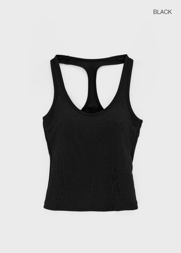 Yenfel Mango U-neck Sleeveless (Built-in Cap)