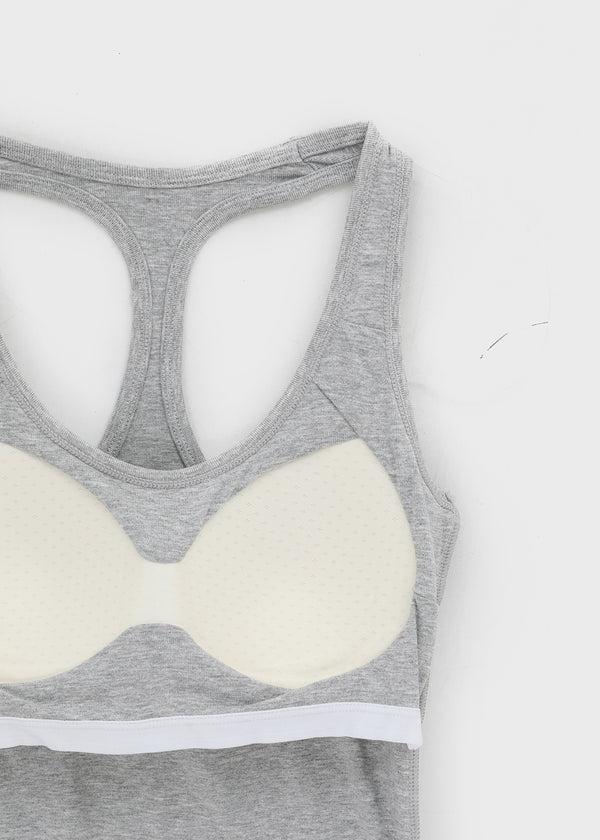 Yenfel Mango U-neck Sleeveless (Built-in Cap)