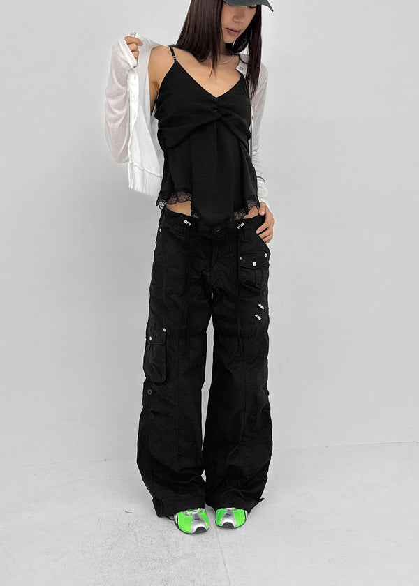 Tianjin Ribbed Asymmetrical Summer Cardigan