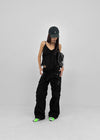 Chokin Multi-pocket Cargo Cotton Pants