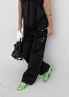 Chokin Multi-pocket Cargo Cotton Pants