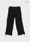 Chokin Multi-pocket Cargo Cotton Pants
