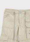 Chokin Multi-pocket Cargo Cotton Pants