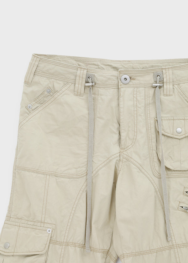 Chokin Multi-pocket Cargo Cotton Pants