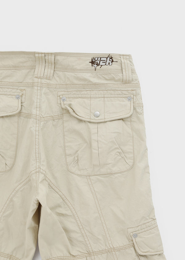 Chokin Multi-pocket Cargo Cotton Pants