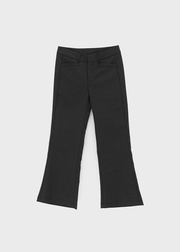 Quartz Striped Cropped Capri Pants