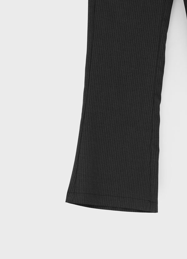 Quartz Striped Cropped Capri Pants
