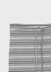 Zings Striped Midi Skirt