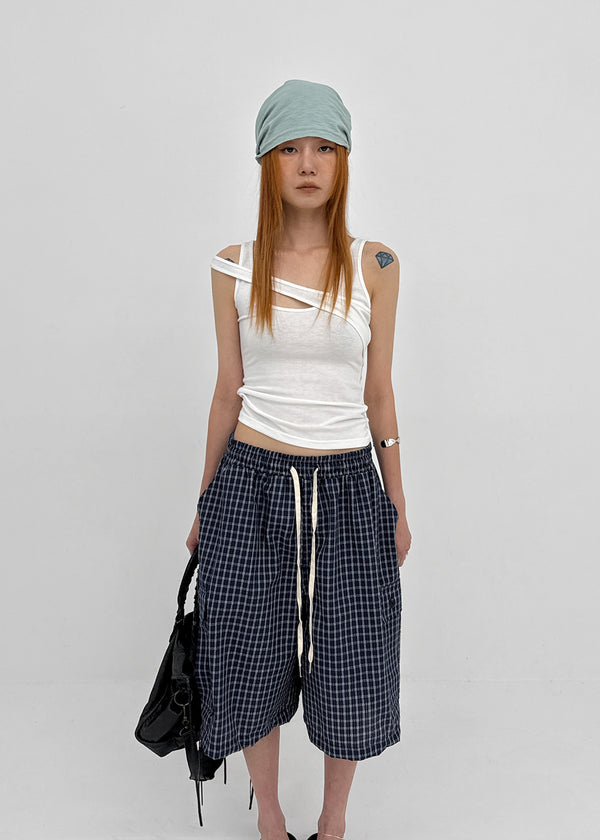 Charoli Strap Sleeveless Top