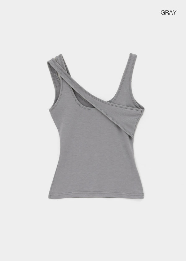Charoli Strap Sleeveless Top