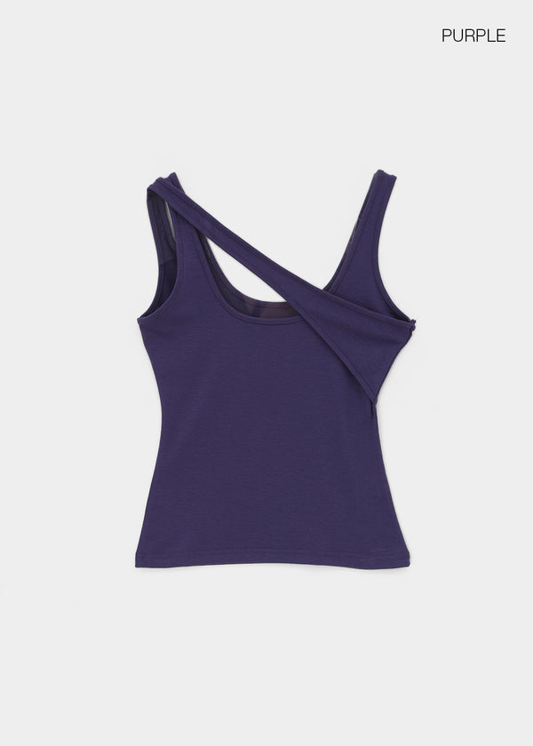 Charoli Strap Sleeveless Top
