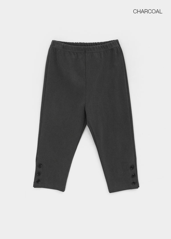 Gongia Button Capri Pants