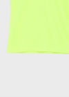 Hironing Lettering V-neck Short Sleeve T-shirt