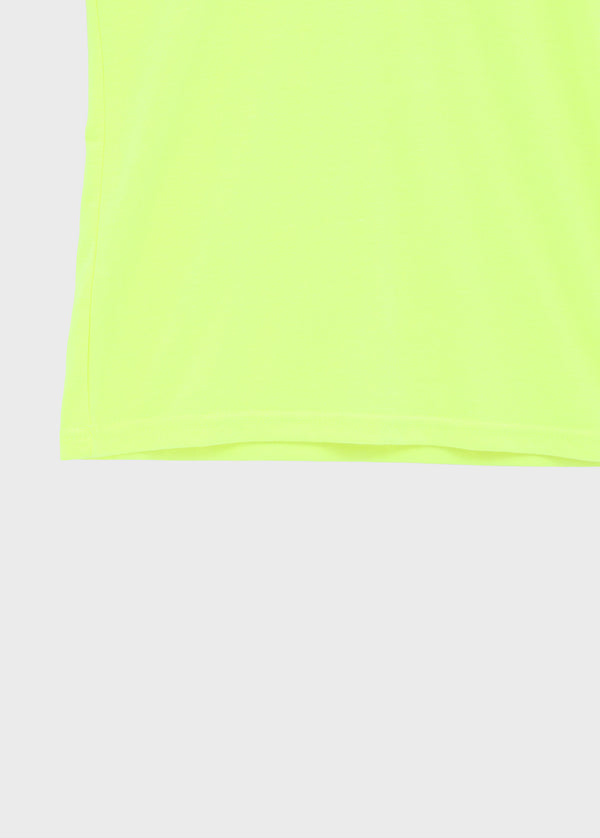 Hironing Lettering V-neck Short Sleeve T-shirt