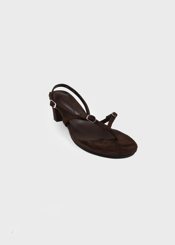 Tupini Buckle Flip-flop Heels