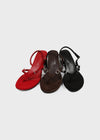 Tupini Buckle Flip-flop Heels