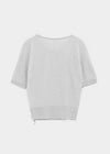 Shuaro Linen Wrap Short Sleeve Knit