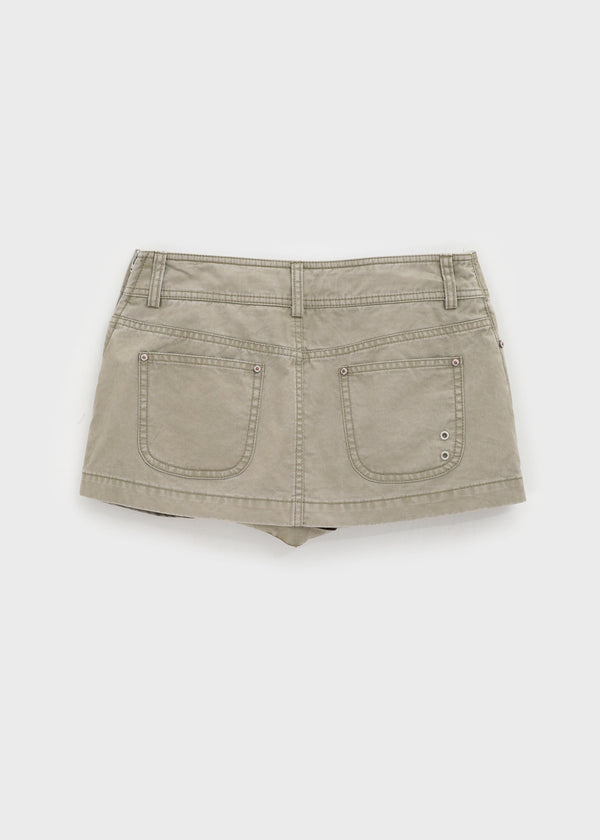 [MADE] Lucol Wrap Mini Skort