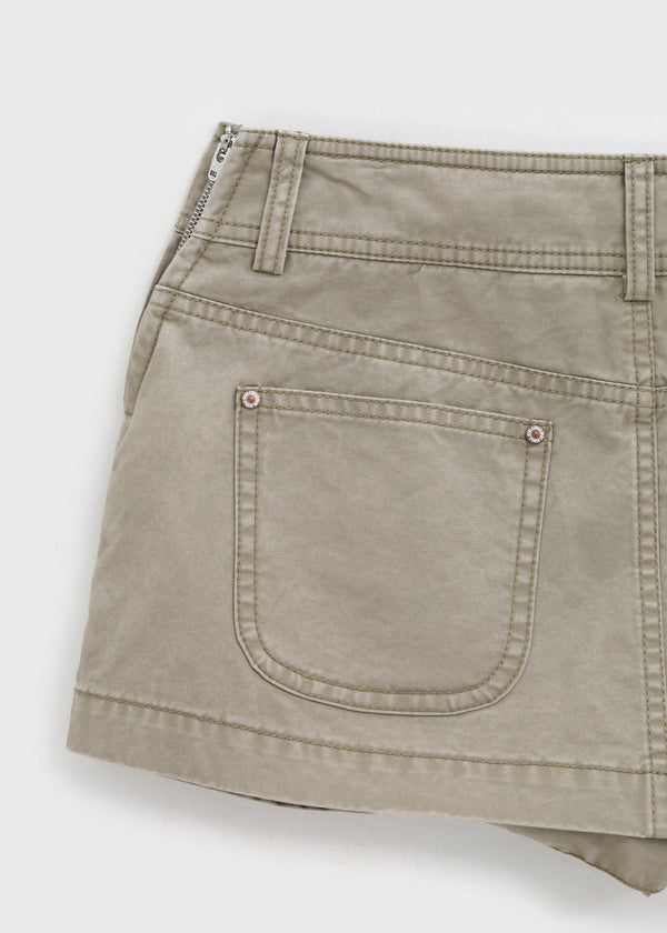 [MADE] Lucol Wrap Mini Skort