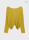 Wanon Twist Tension Long Sleeve Tee