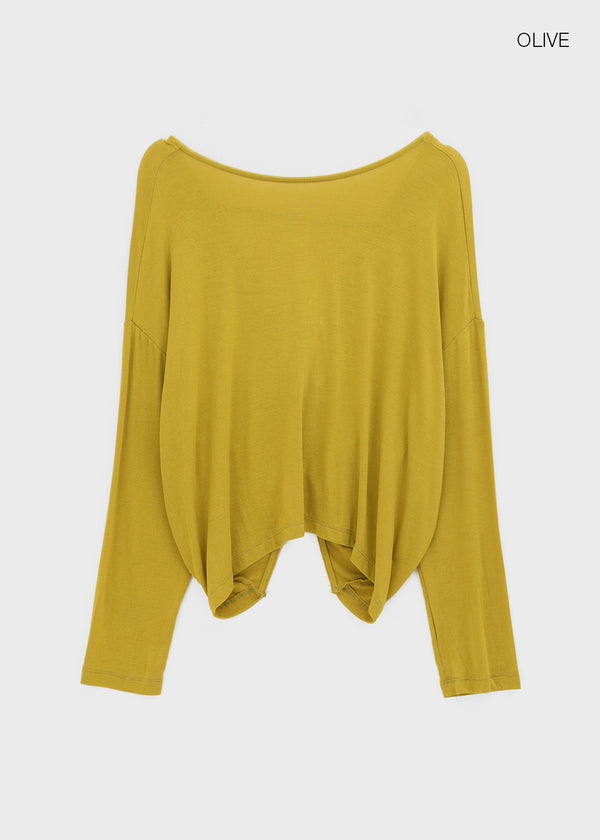 Wanon Twist Tension Long Sleeve Tee