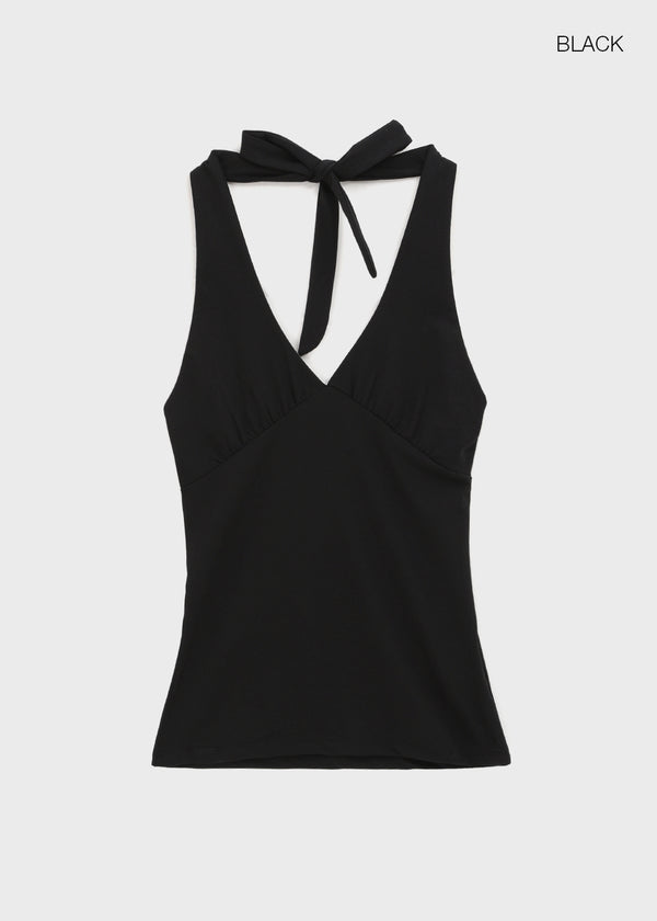 [MADE] Eki String Halter Sleeveless Top