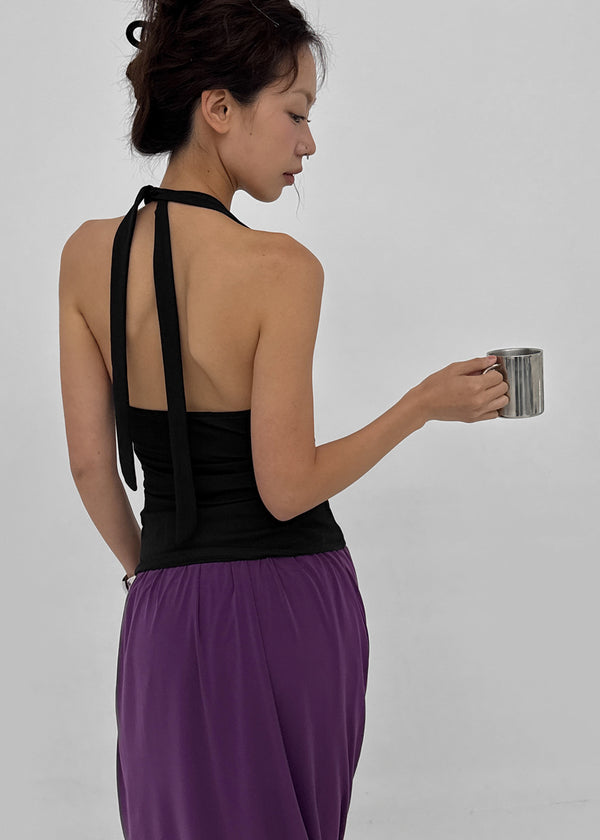 [MADE] Eki String Halter Sleeveless Top