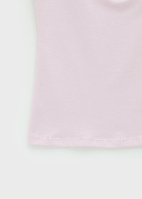 [MADE] Daychi Button Cap Sleeve Short Sleeve Top
