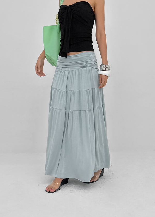 [MADE] Haini Folding Long Skirt