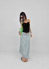 Babeam Ribbon Shirring Tube Top