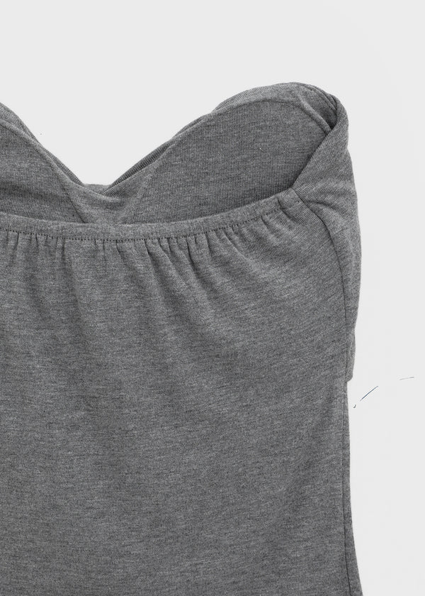Babeam Ribbon Shirring Tube Top