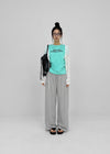 [MADE] Pompo Cooling Wide Elastic Waist Pants (Set Available)