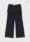 [MADE] Pompo Cooling Slit Skirt Pants (Set Available)