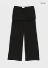 [MADE] Pompo Cooling Slit Skirt Pants (Set Available)
