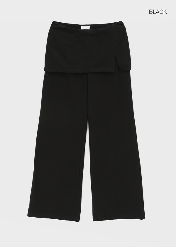[MADE] Pompo Cooling Slit Skirt Pants (Set Available)